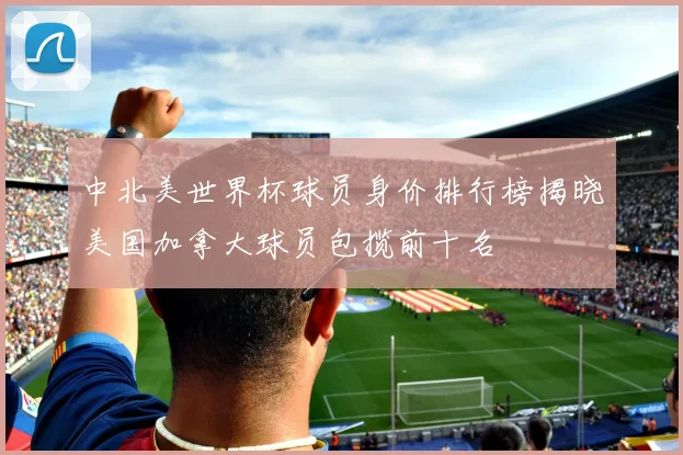 中北美世界杯球员身价排行榜揭晓美国加拿大球员包揽前十名