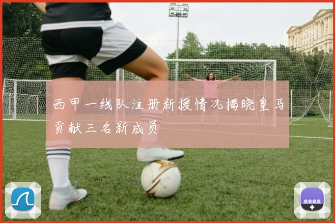 西甲一线队注册新援情况揭晓皇马贡献三名新成员